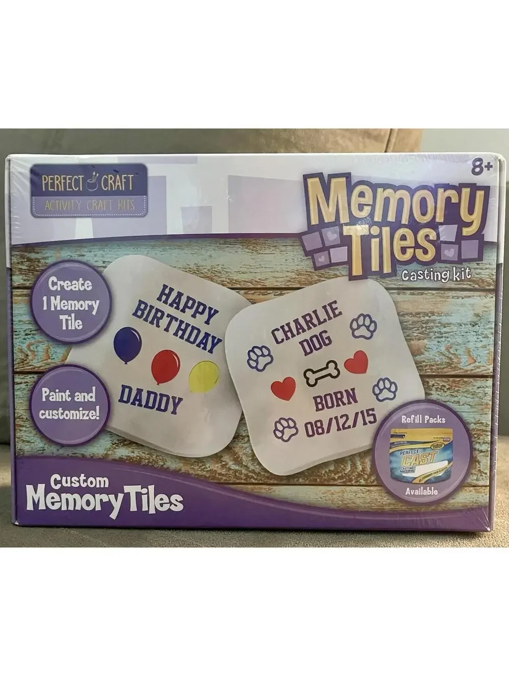 Custom Memory Tiles Casting Kit - Perfect Craft Activity Craft Kits